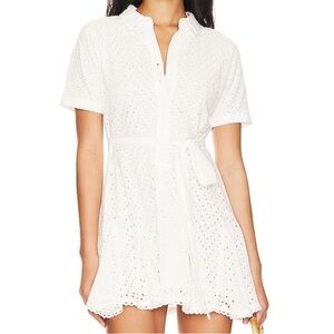 [NWT] Heartloom White Eyelet Mini Dress